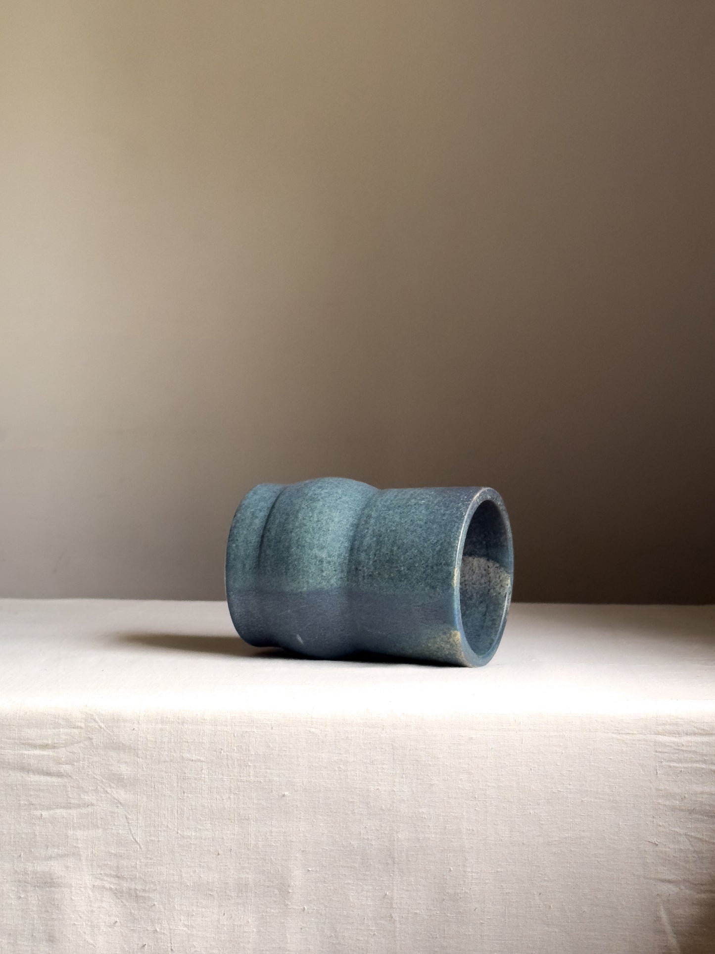 Azure Drift Vase