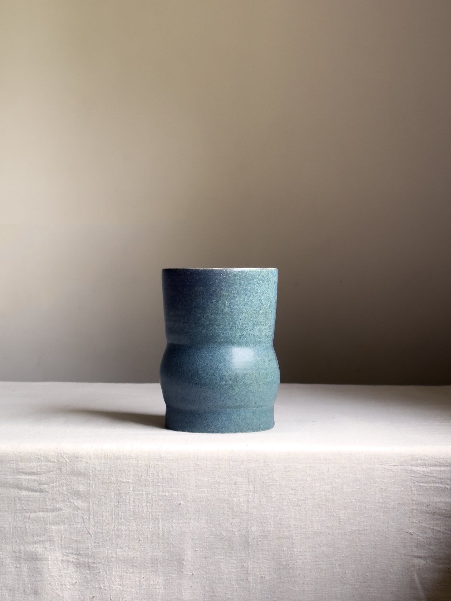 Azure Drift Vase