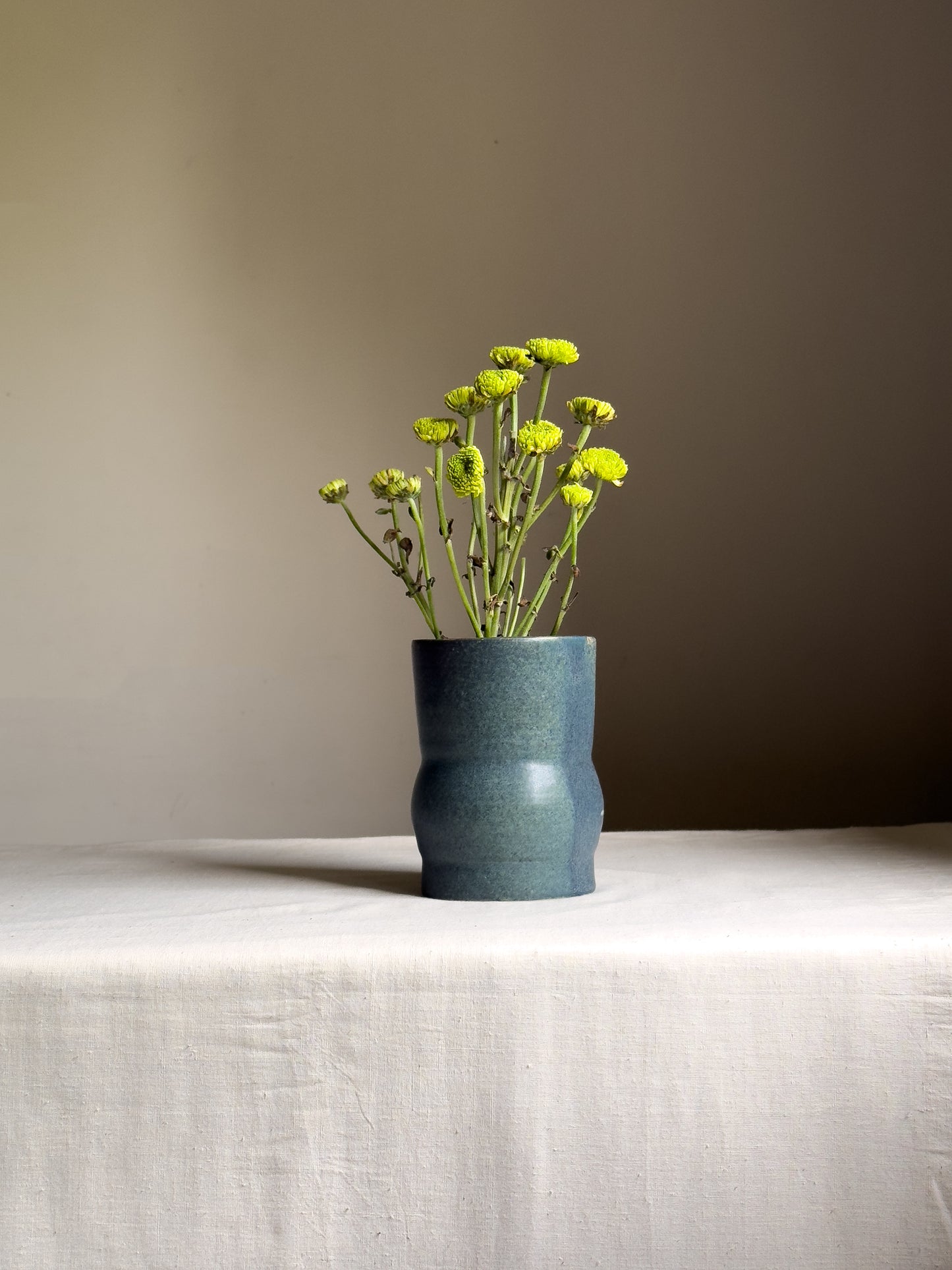 Azure Drift Vase