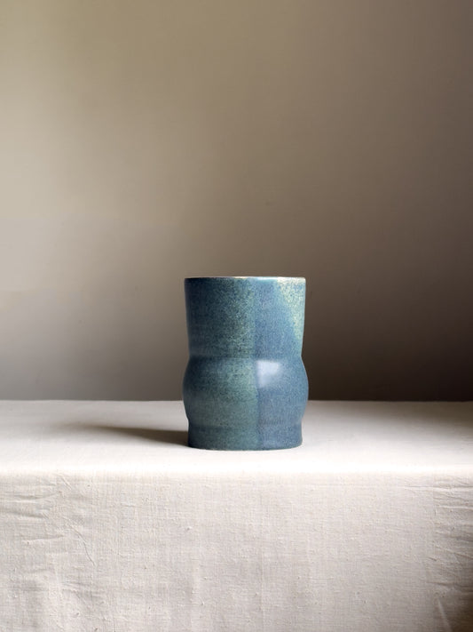 Azure Drift Vase
