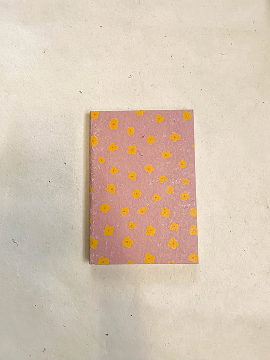 Yellow Flower & Violet Diary